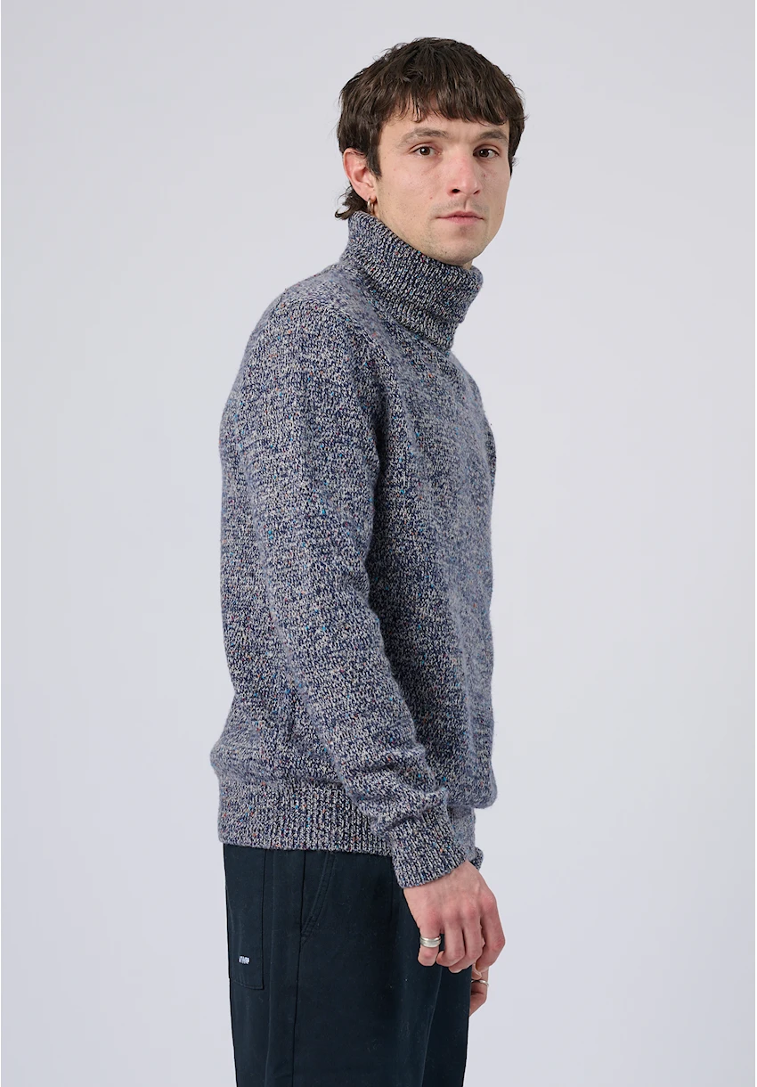 Neppy Neppy Yarn Mouliné Tutleneck Knit | Antwrp