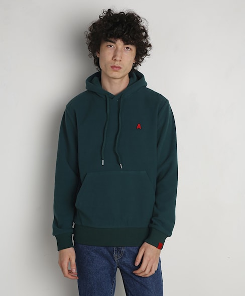 BSW072-L016S | Fleece hooded sweatshirt
