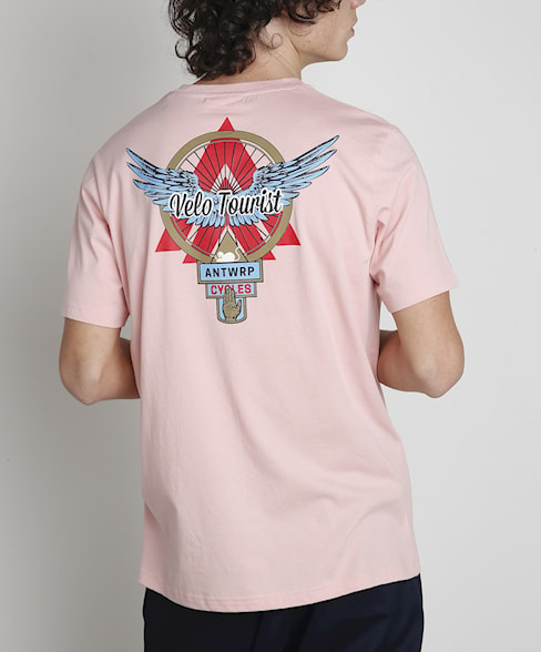 BTS103-L001 | VELO TOURIST BACKPRINT T-Shirt
