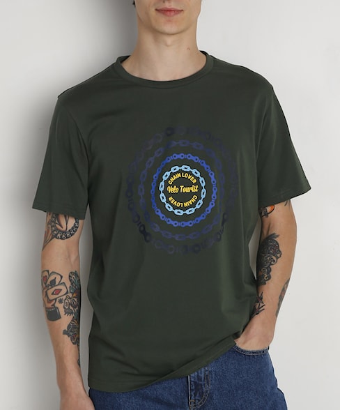 BTS152-L001S | Chain lover organic t-shirt