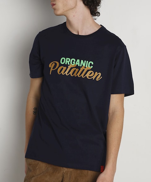BTS159-L003S | Organic Patatten t-shirt
