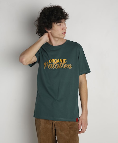 BTS159-L003S | Organic Patatten t-shirt