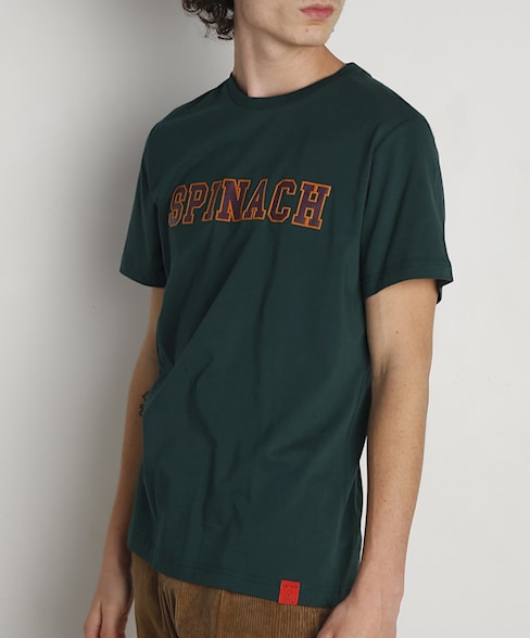 BTS160-L001S | Spinach organic t-shirt