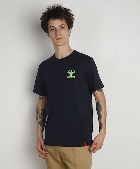 BTS166-L001S | Bodybuilder organic t-shirt